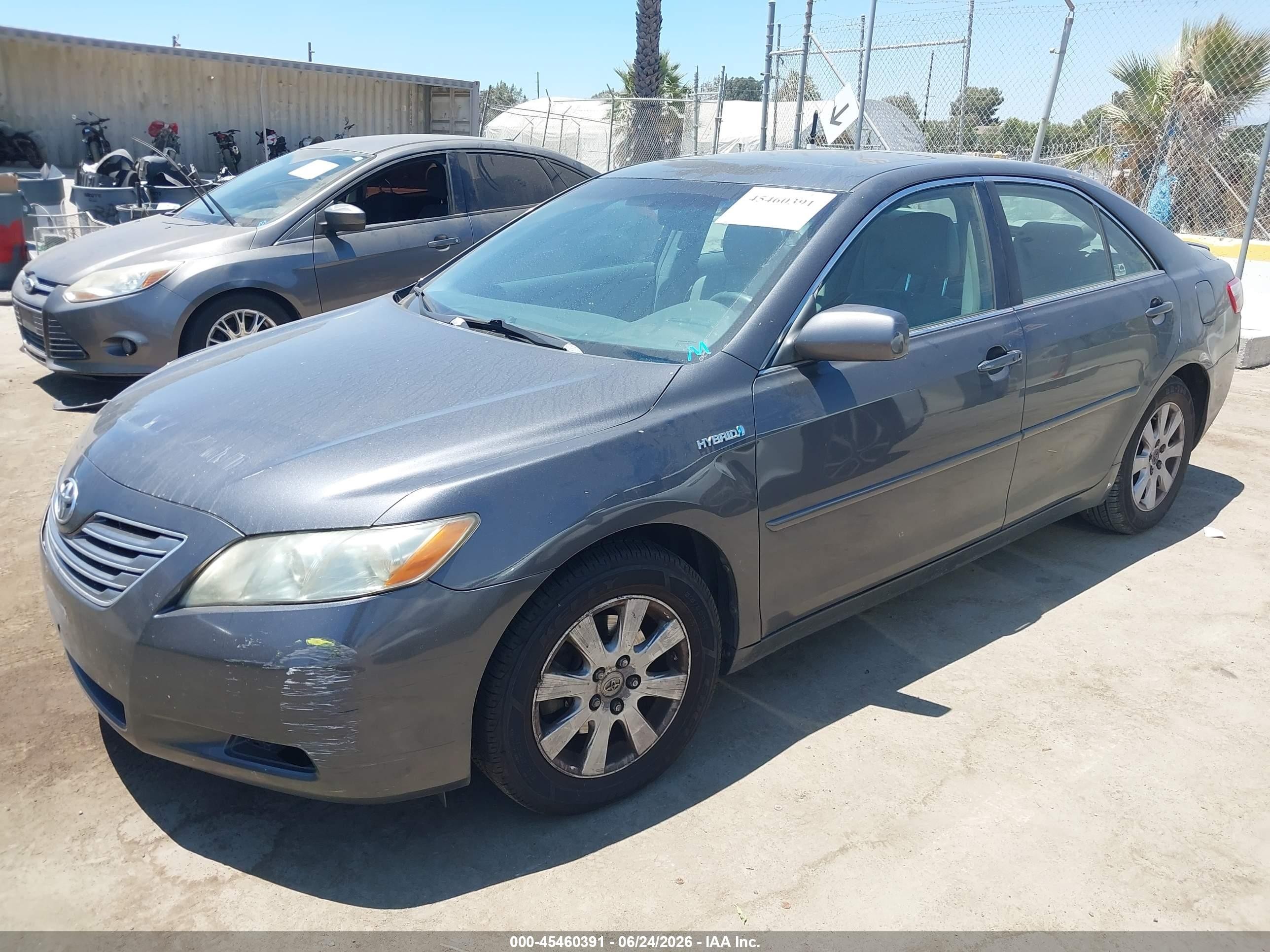2009 Toyota Camry Hybrid   Gray vin: 4T1BB46K39U080298