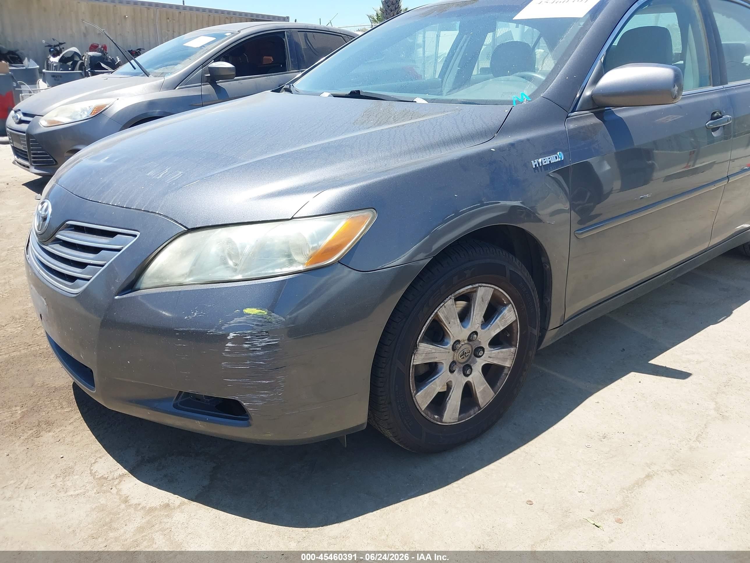 2009 Toyota Camry Hybrid   Gray vin: 4T1BB46K39U080298