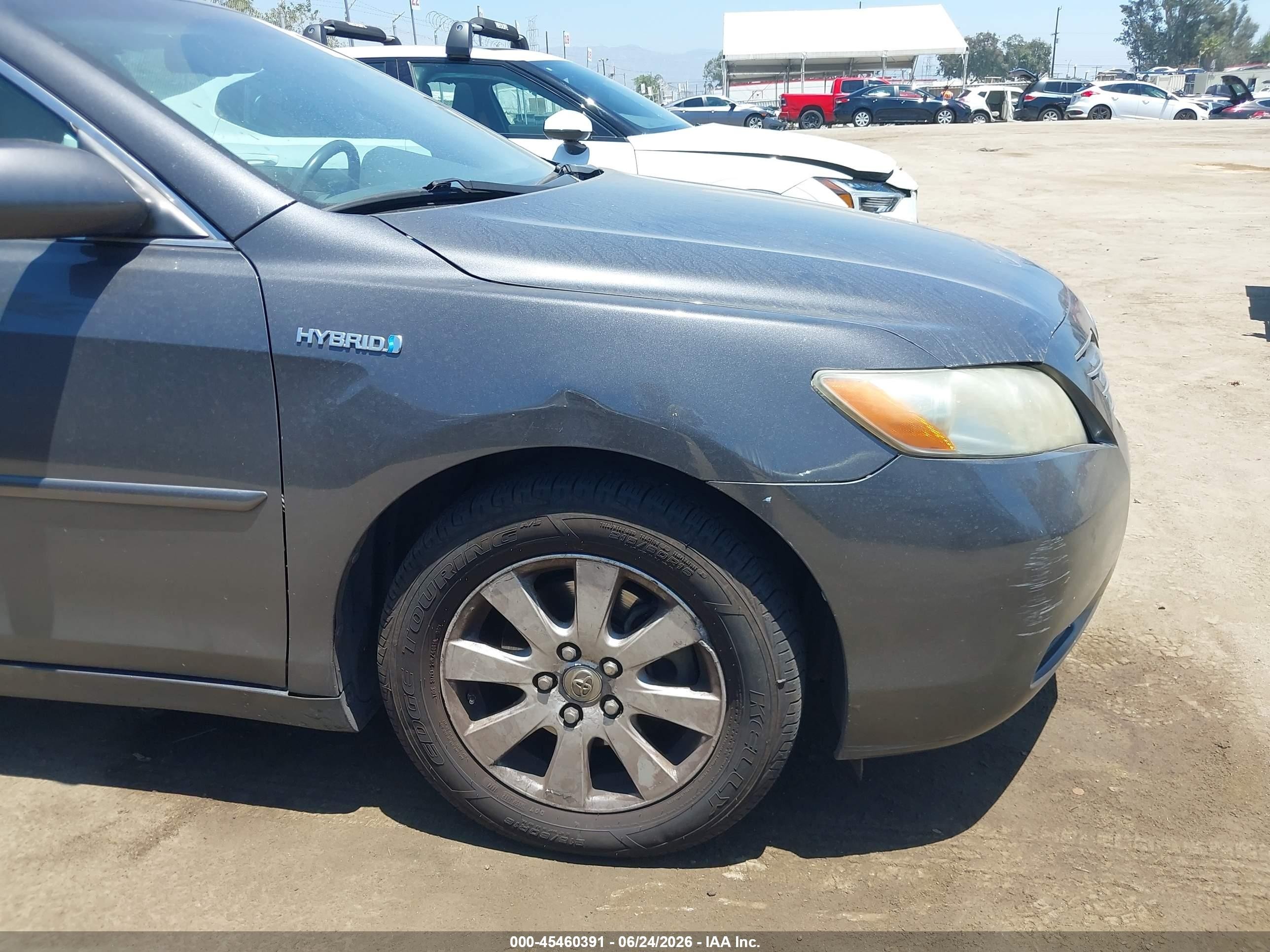 2009 Toyota Camry Hybrid   Gray vin: 4T1BB46K39U080298