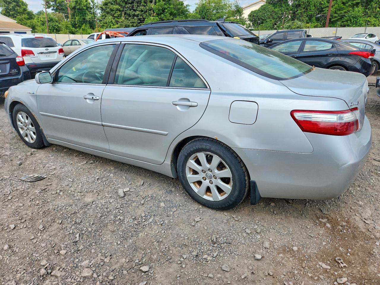 2009 Toyota Camry Hybrid Silver vin: 4T1BB46K39U081578