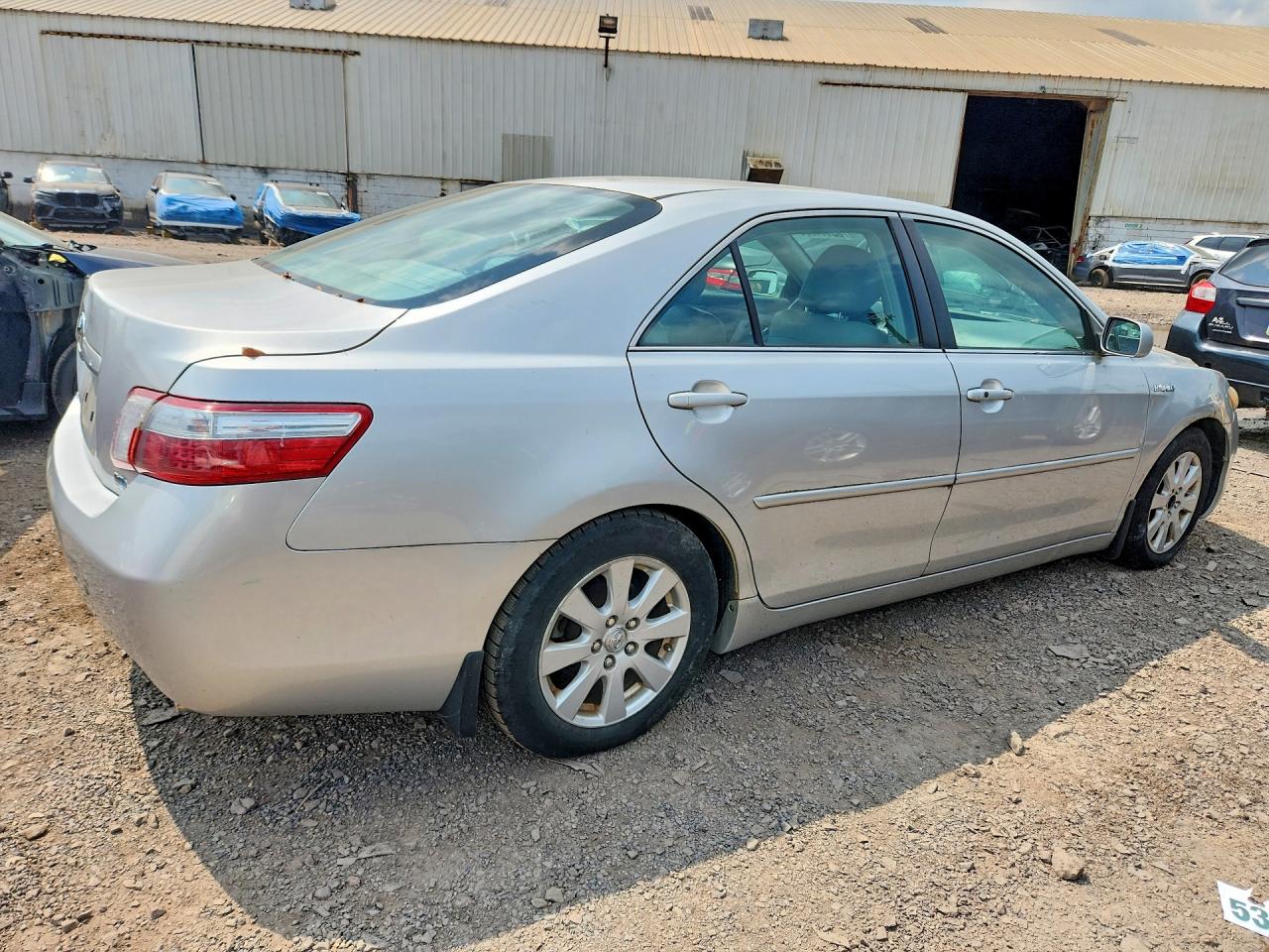 2009 Toyota Camry Hybrid Silver vin: 4T1BB46K39U081578