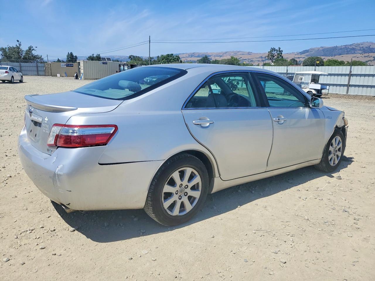 2009 Toyota Camry Hybrid Silver vin: 4T1BB46K39U095951