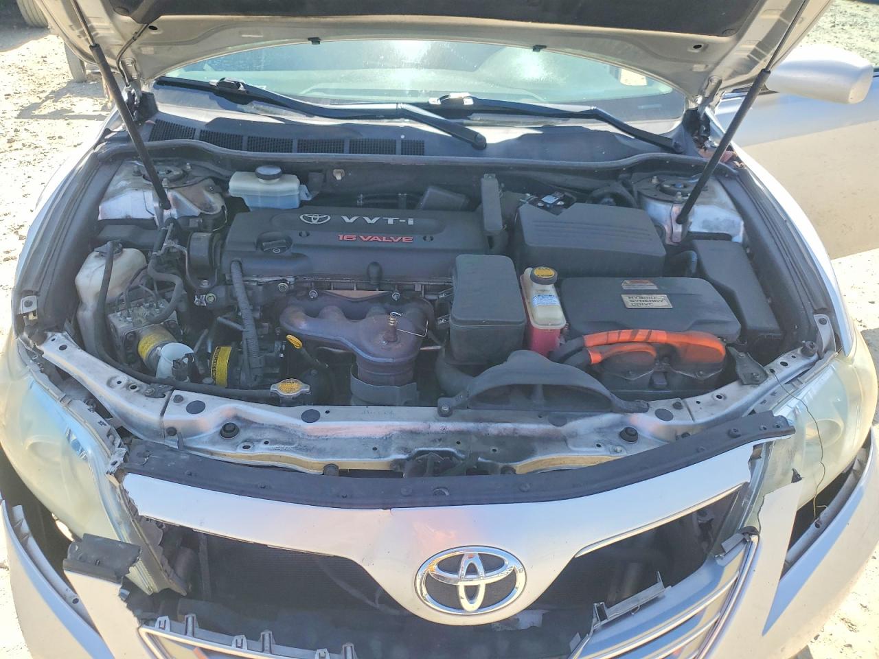 2009 Toyota Camry Hybrid Silver vin: 4T1BB46K39U095951