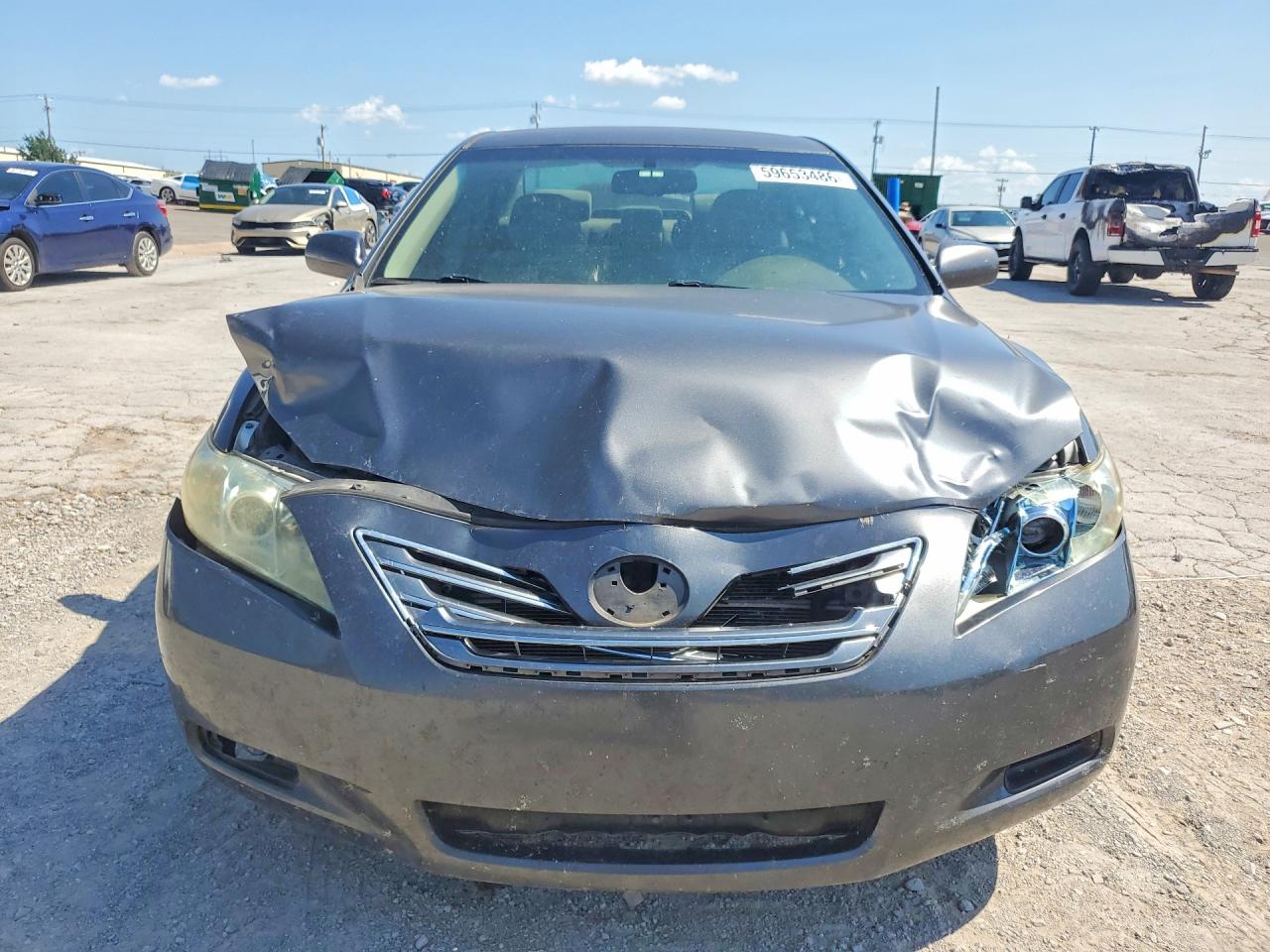 2009 Toyota Camry Hybrid Gray vin: 4T1BB46K39U104504