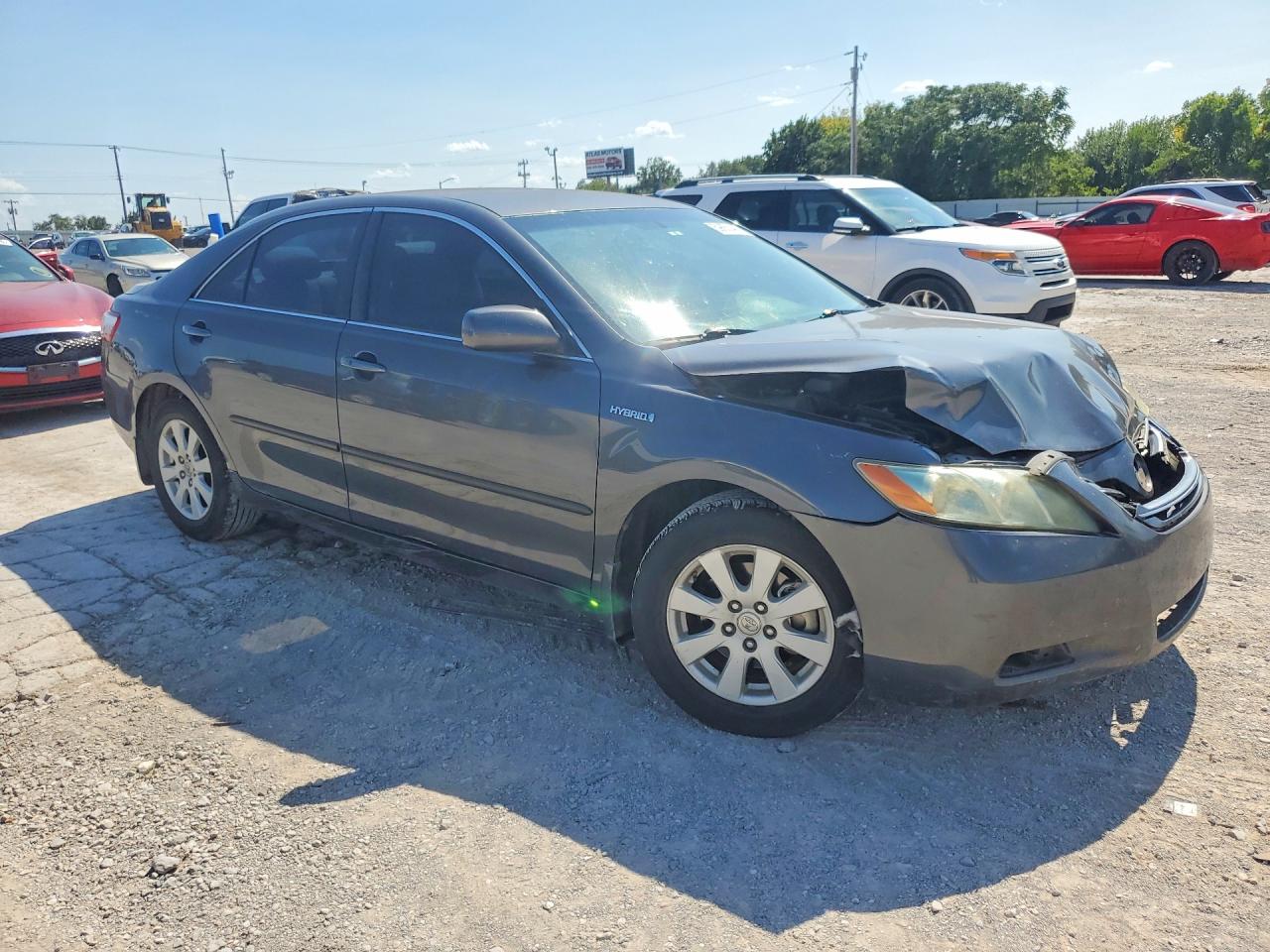 2009 Toyota Camry Hybrid Gray vin: 4T1BB46K39U104504