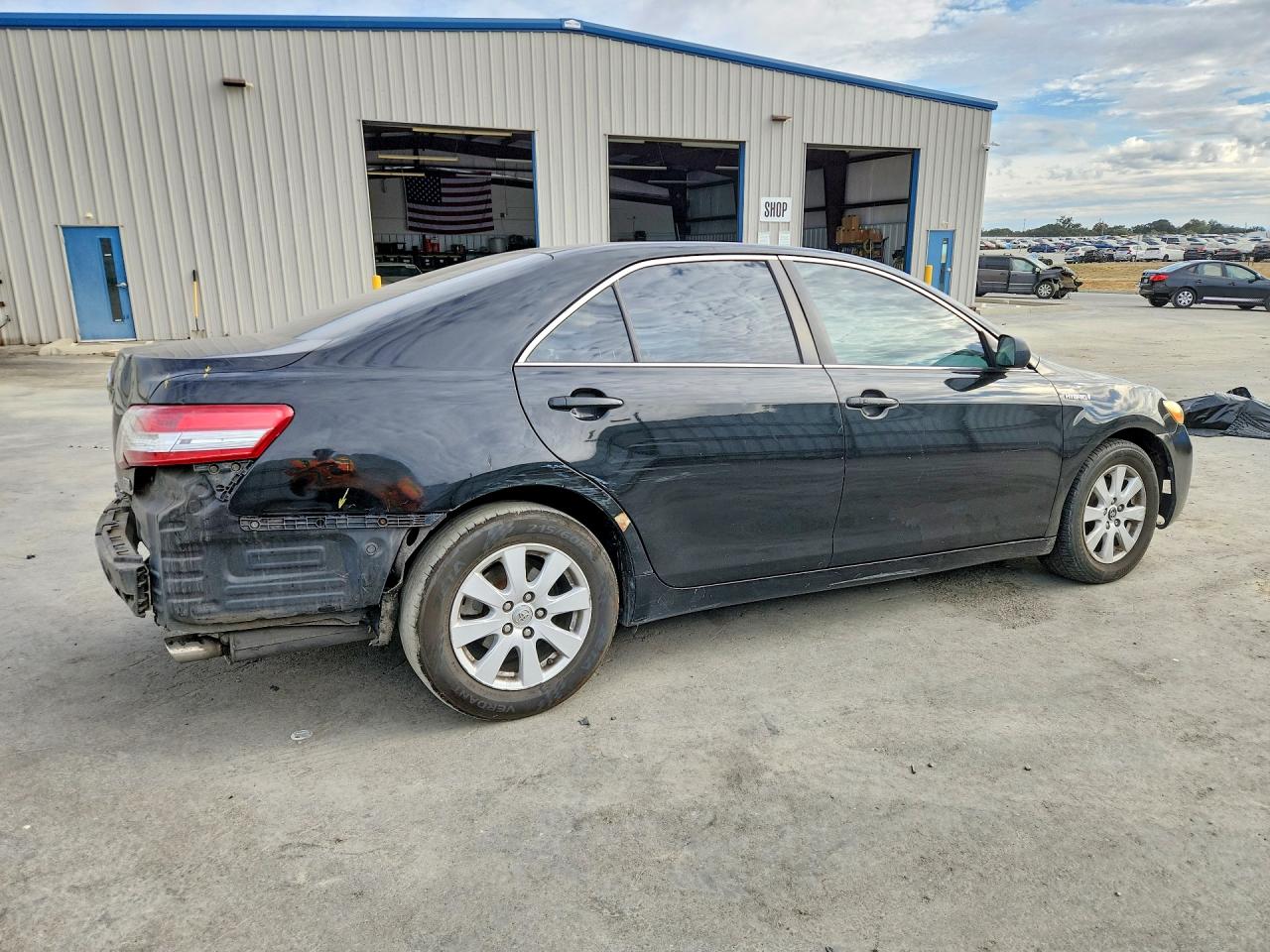 2007 Toyota Camry Hybrid Black vin: 4T1BB46K47U012430