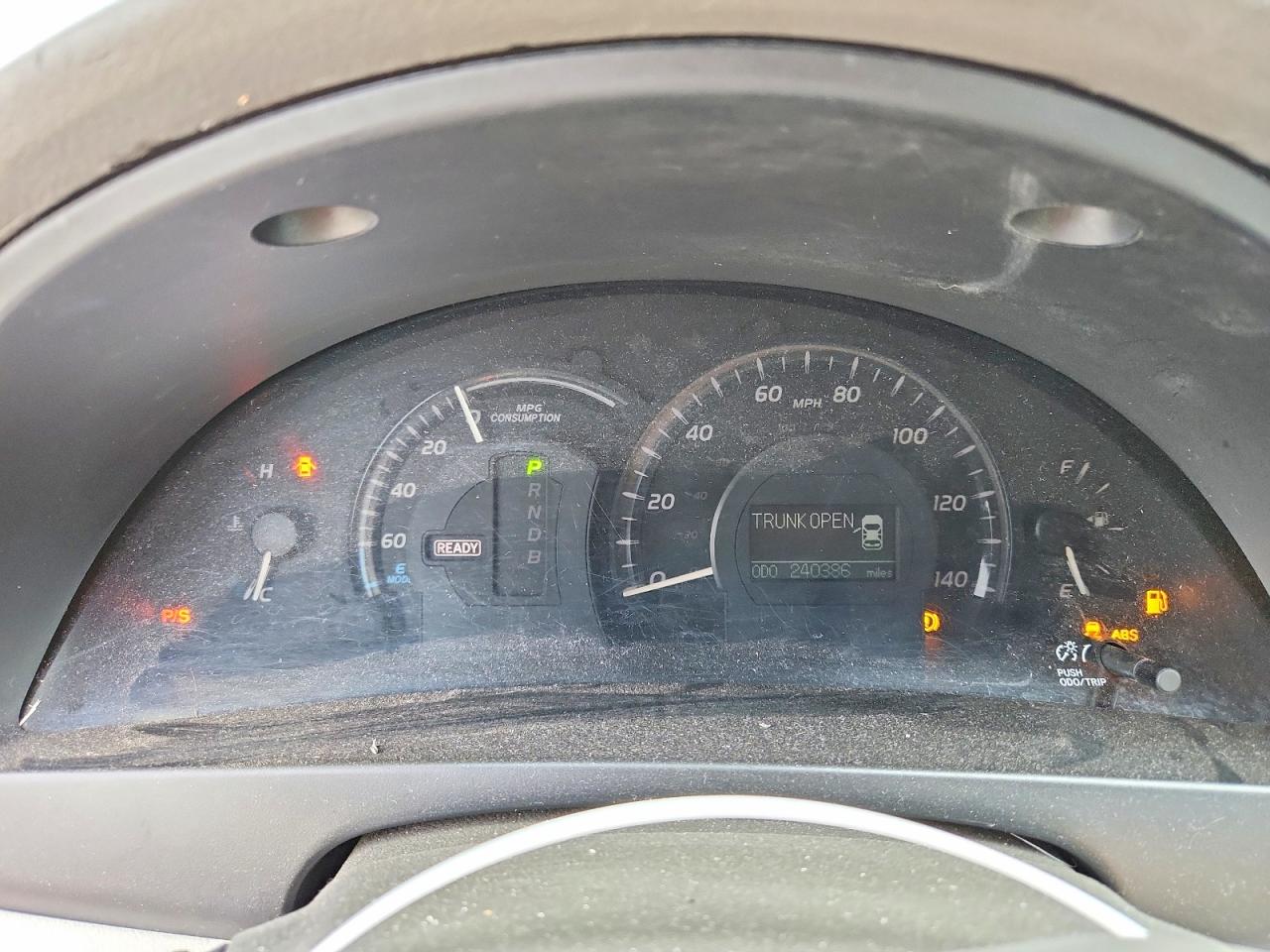 2007 Toyota Camry Hybrid Black vin: 4T1BB46K47U012430