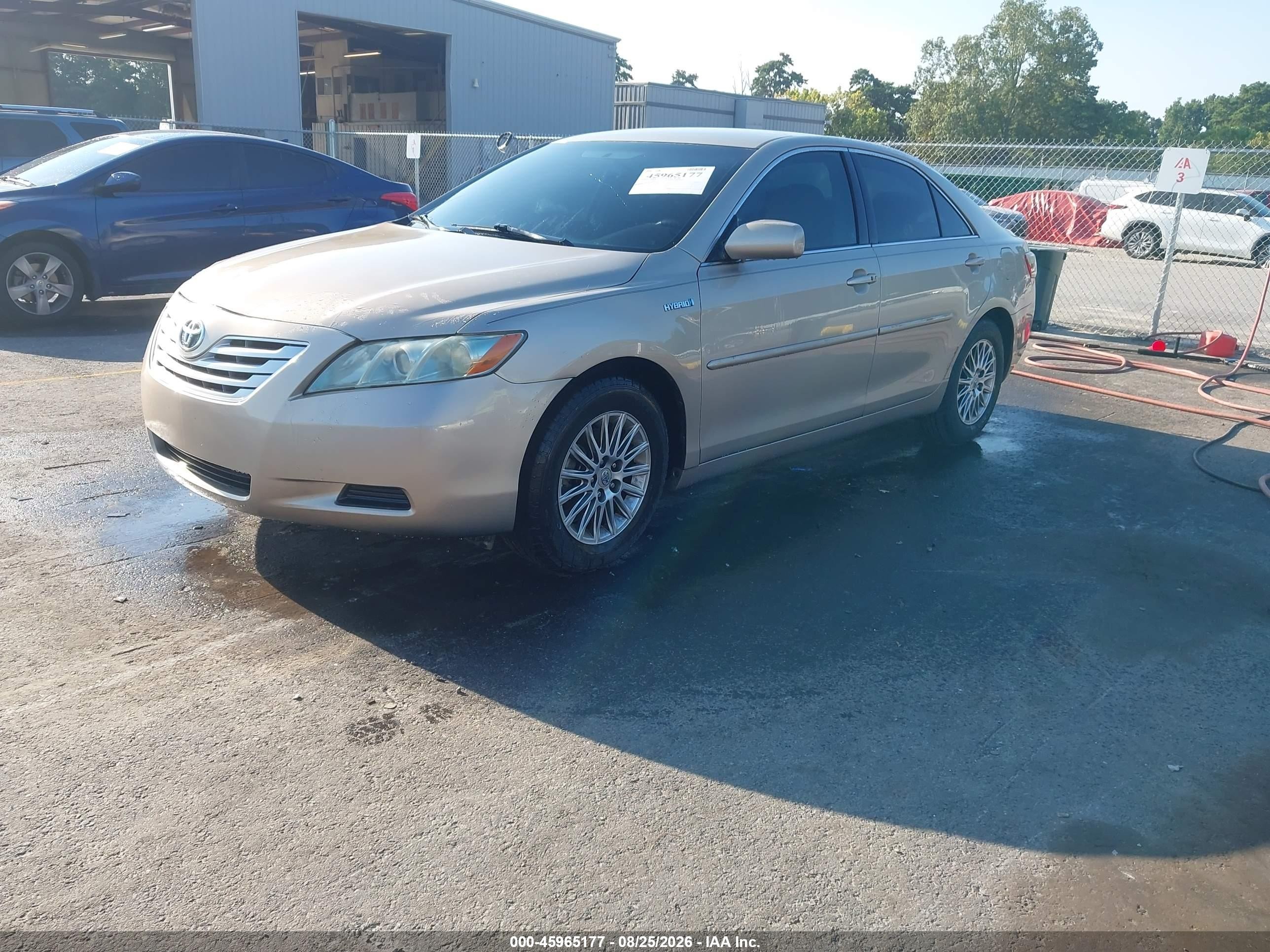 2008 Toyota Camry Hybrid   Gold vin: 4T1BB46K48U033571