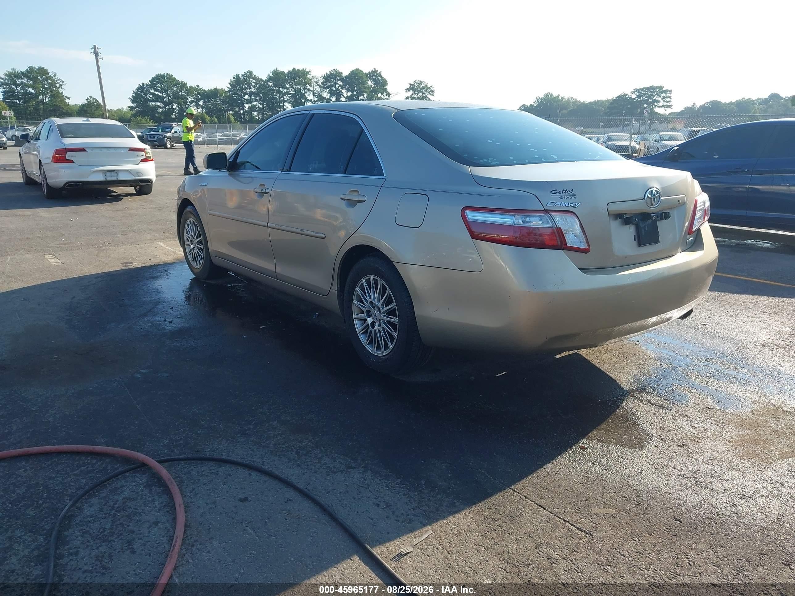 2008 Toyota Camry Hybrid   Gold vin: 4T1BB46K48U033571
