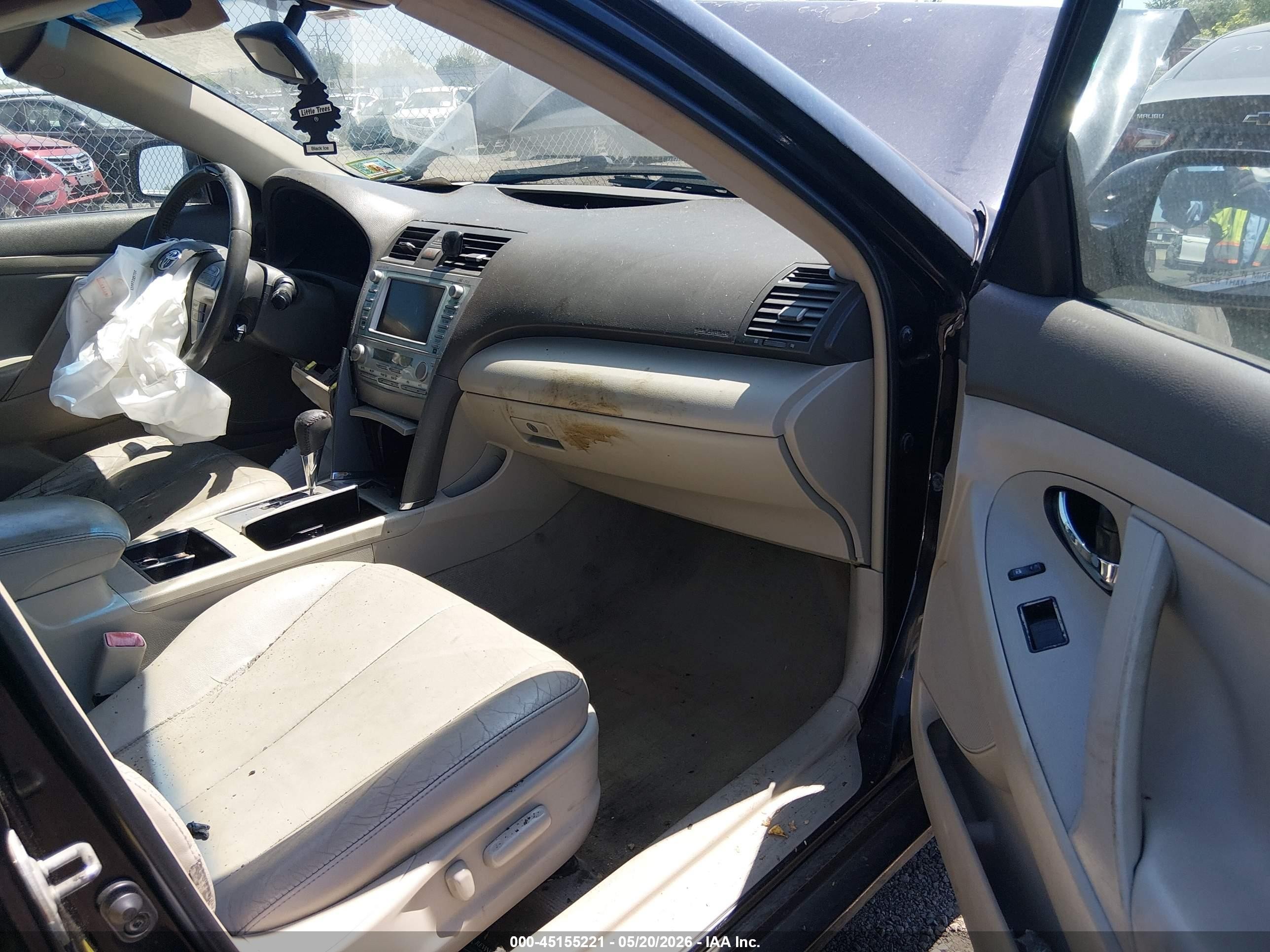 2008 Toyota Camry Hybrid   Black vin: 4T1BB46K48U051567