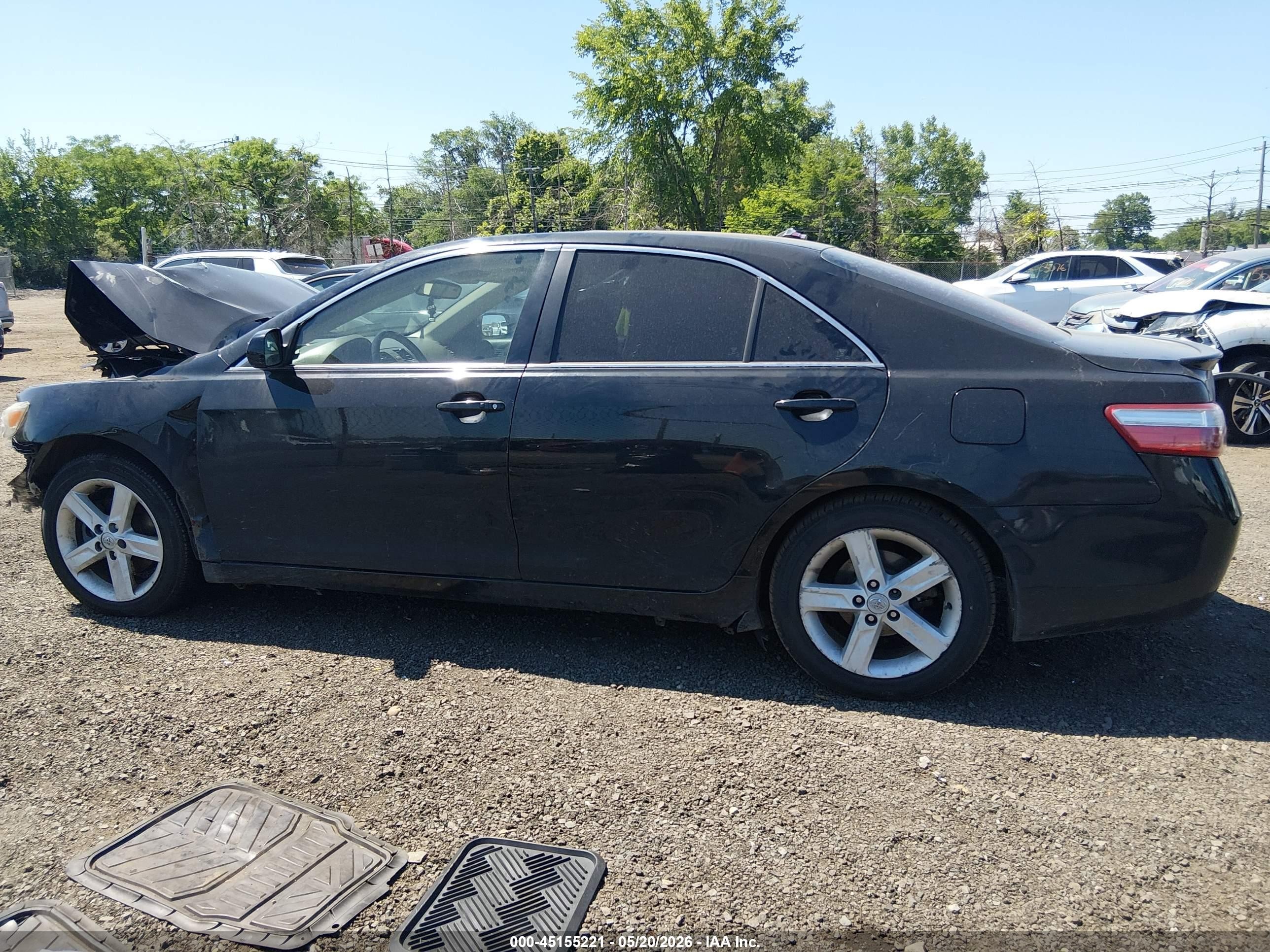2008 Toyota Camry Hybrid   Black vin: 4T1BB46K48U051567