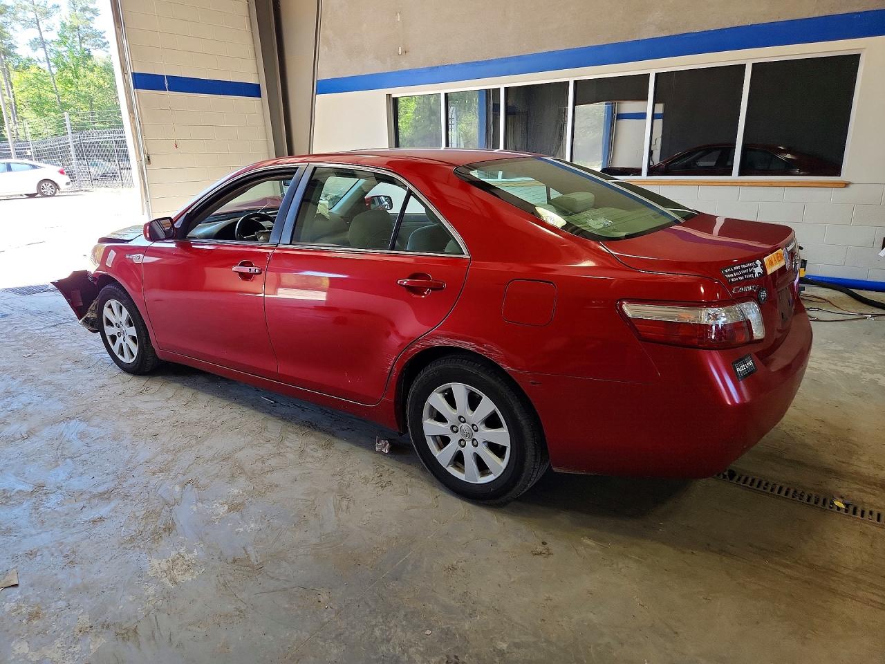 2008 Toyota Camry Hybrid Red vin: 4T1BB46K48U058809