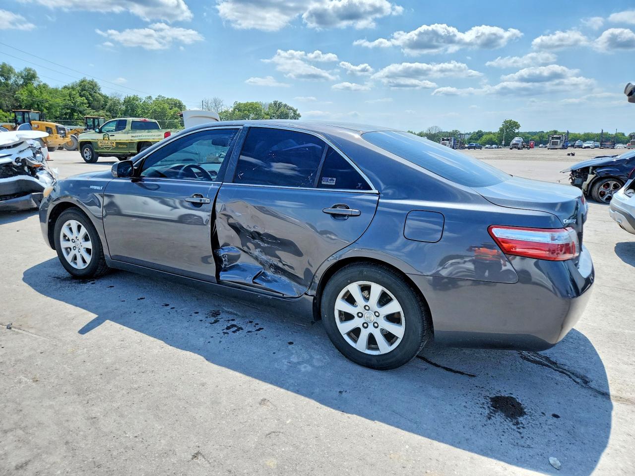 2008 Toyota Camry Hybrid Charcoal vin: 4T1BB46K48U061872
