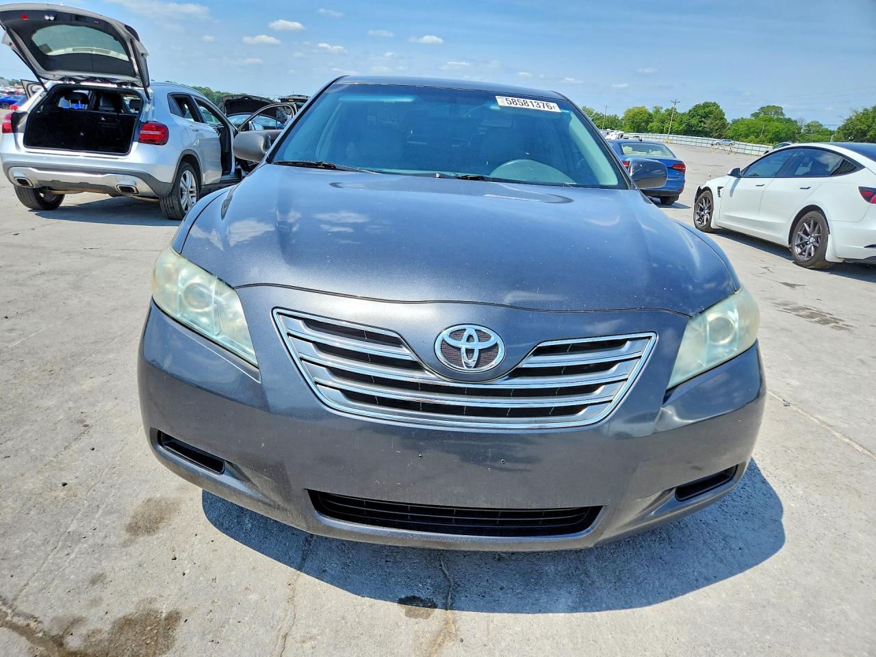 2008 Toyota Camry Hybrid Charcoal vin: 4T1BB46K48U061872