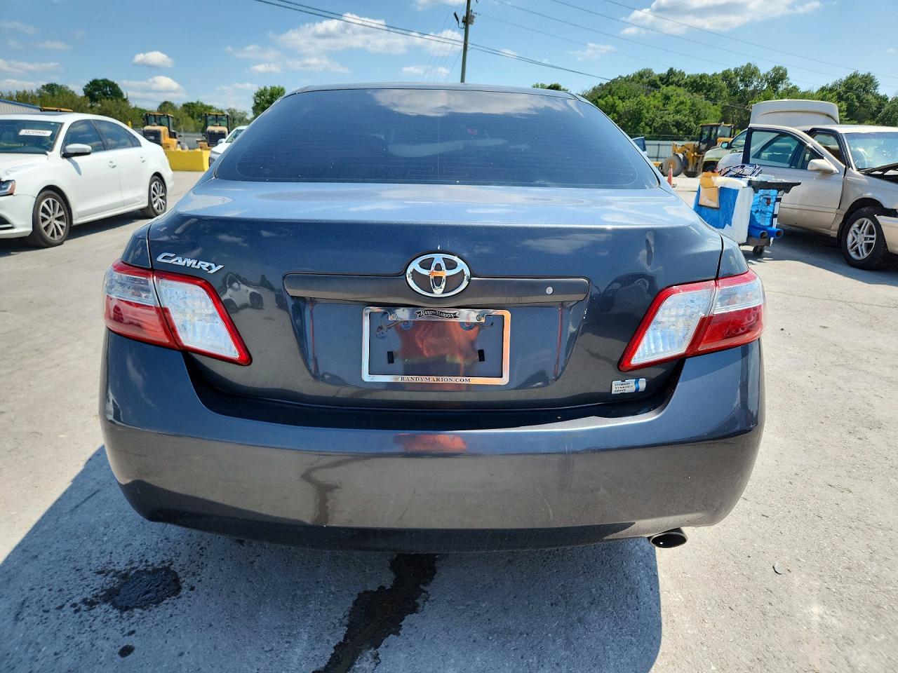2008 Toyota Camry Hybrid Charcoal vin: 4T1BB46K48U061872