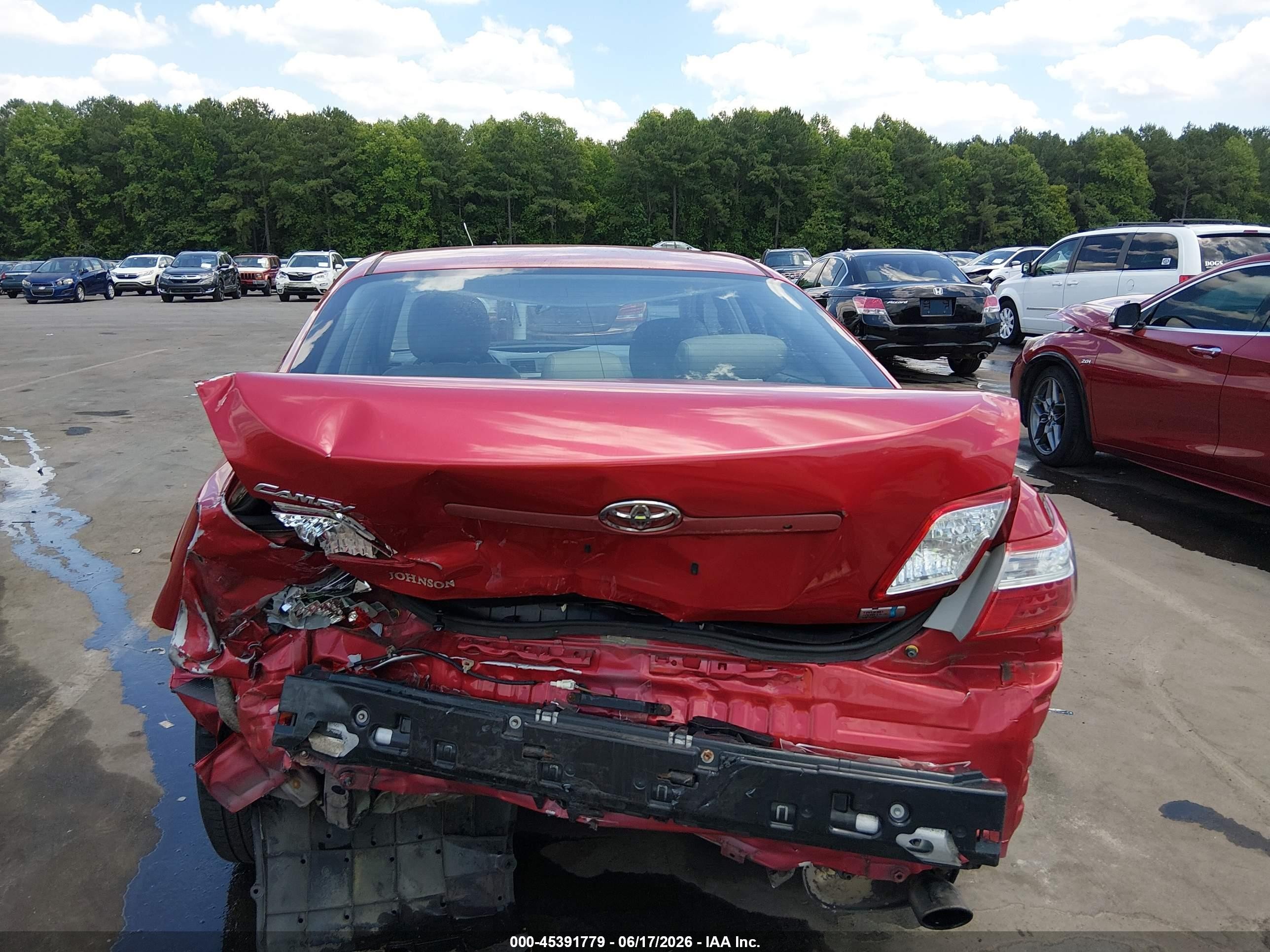 2009 Toyota Camry Hybrid   Red vin: 4T1BB46K49U063672