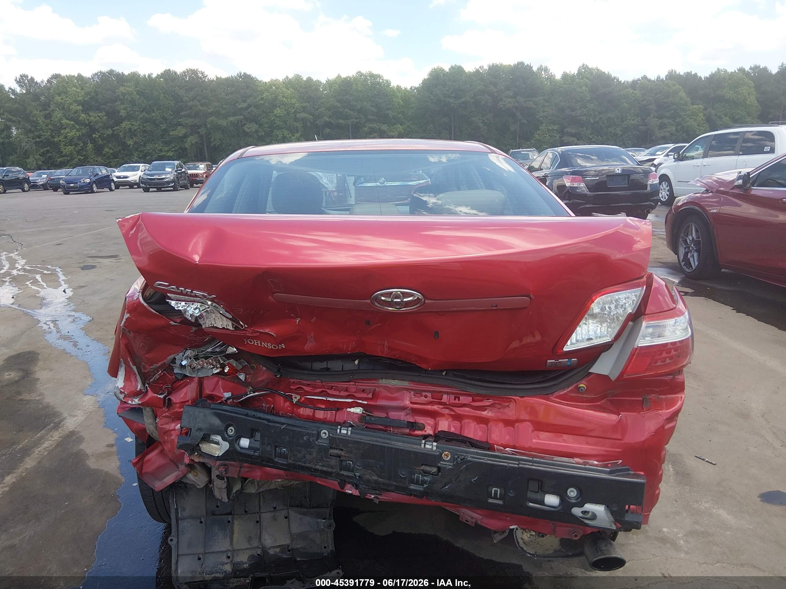 2009 Toyota Camry Hybrid   Red vin: 4T1BB46K49U063672