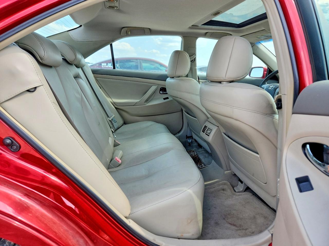 2009 Toyota Camry Hybrid Red vin: 4T1BB46K49U065227