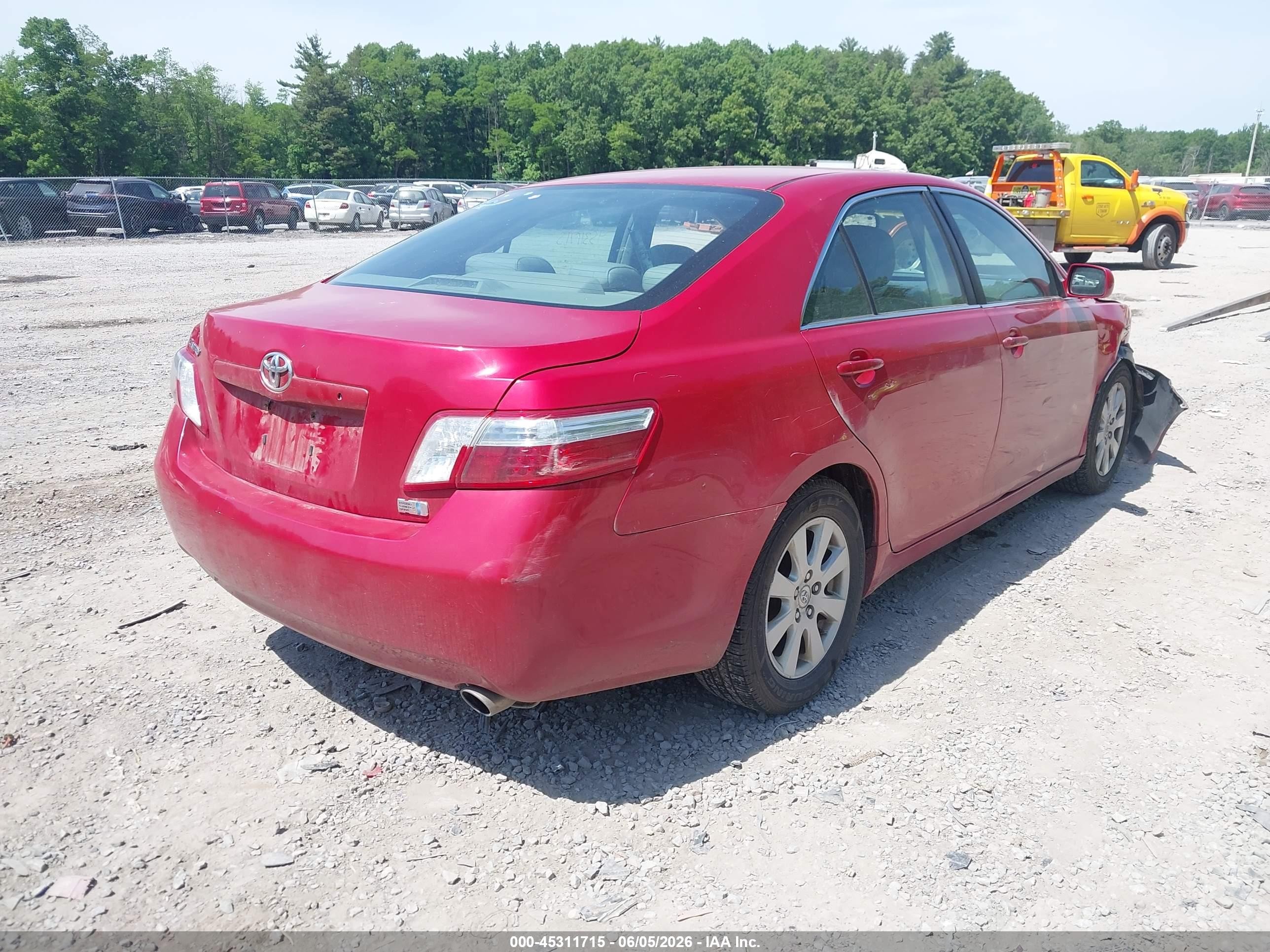 2009 Toyota Camry Hybrid   Red vin: 4T1BB46K49U067091