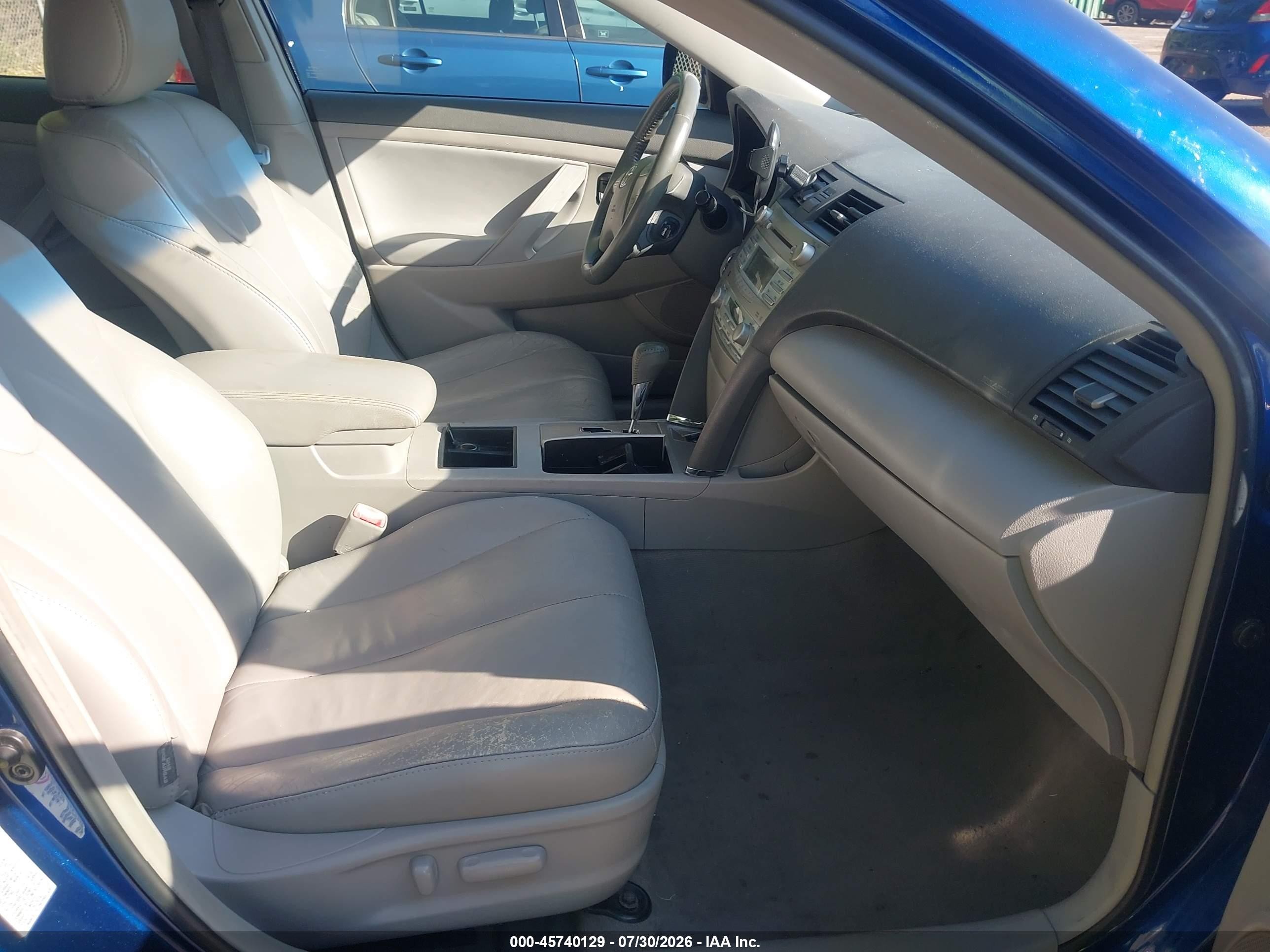 2009 Toyota Camry Hybrid   Blue vin: 4T1BB46K49U076499