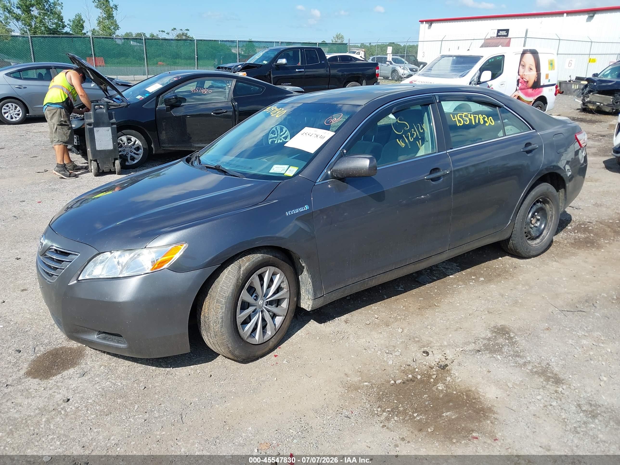 2009 Toyota Camry Hybrid   Gray vin: 4T1BB46K49U078821