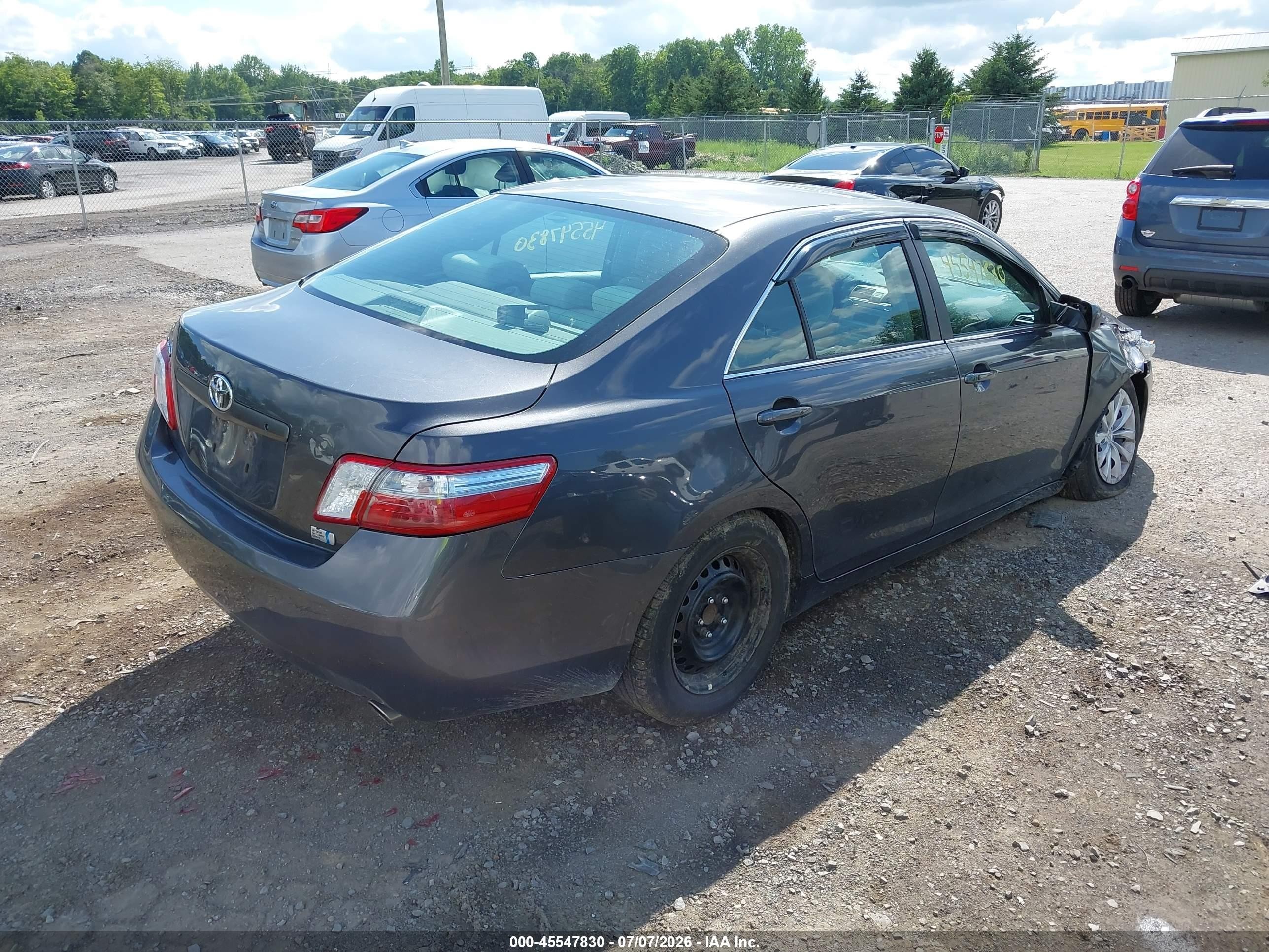 2009 Toyota Camry Hybrid   Gray vin: 4T1BB46K49U078821