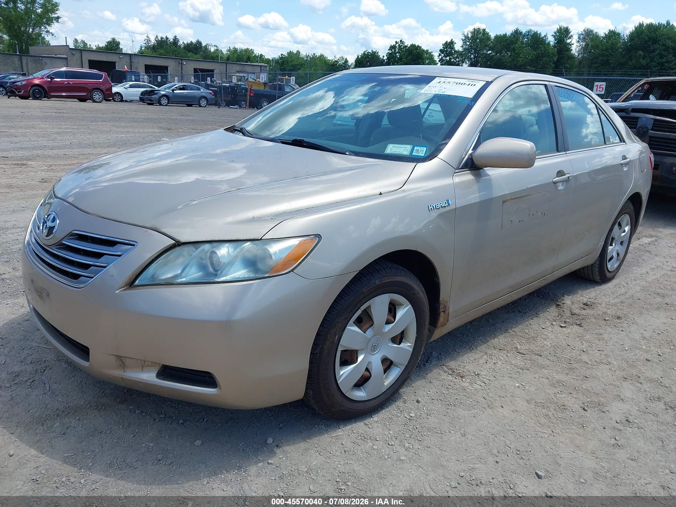 2009 Toyota Camry Hybrid   Tan vin: 4T1BB46K49U082349