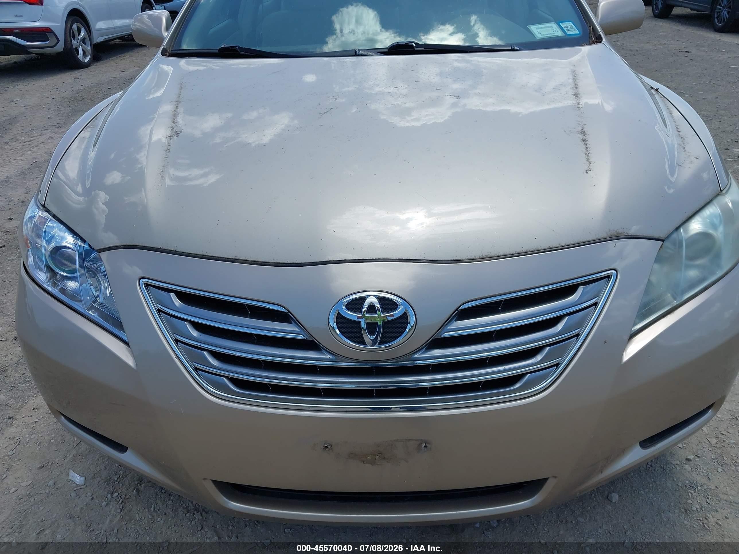 2009 Toyota Camry Hybrid   Tan vin: 4T1BB46K49U082349