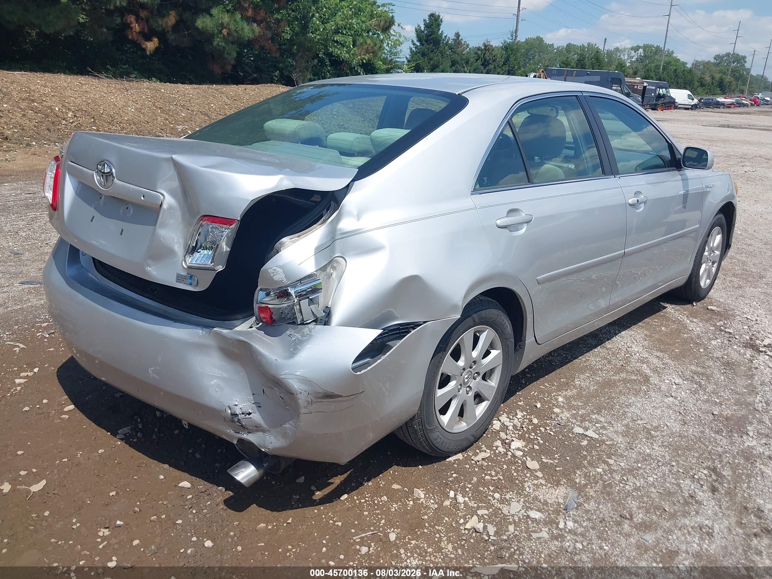 2009 Toyota Camry Hybrid   Silver vin: 4T1BB46K49U090659