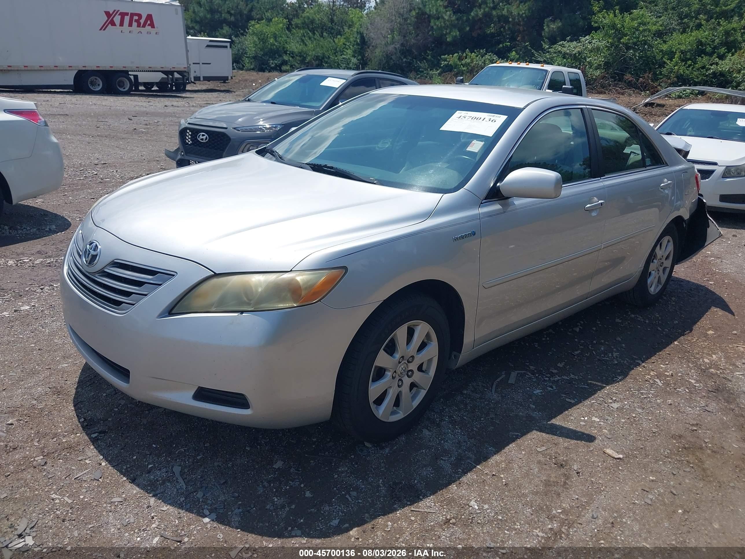 2009 Toyota Camry Hybrid   Silver vin: 4T1BB46K49U090659