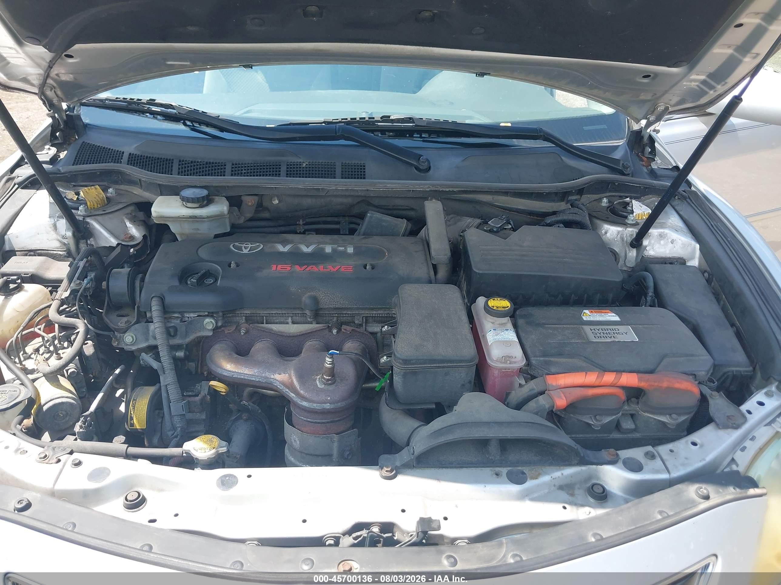 2009 Toyota Camry Hybrid   Silver vin: 4T1BB46K49U090659