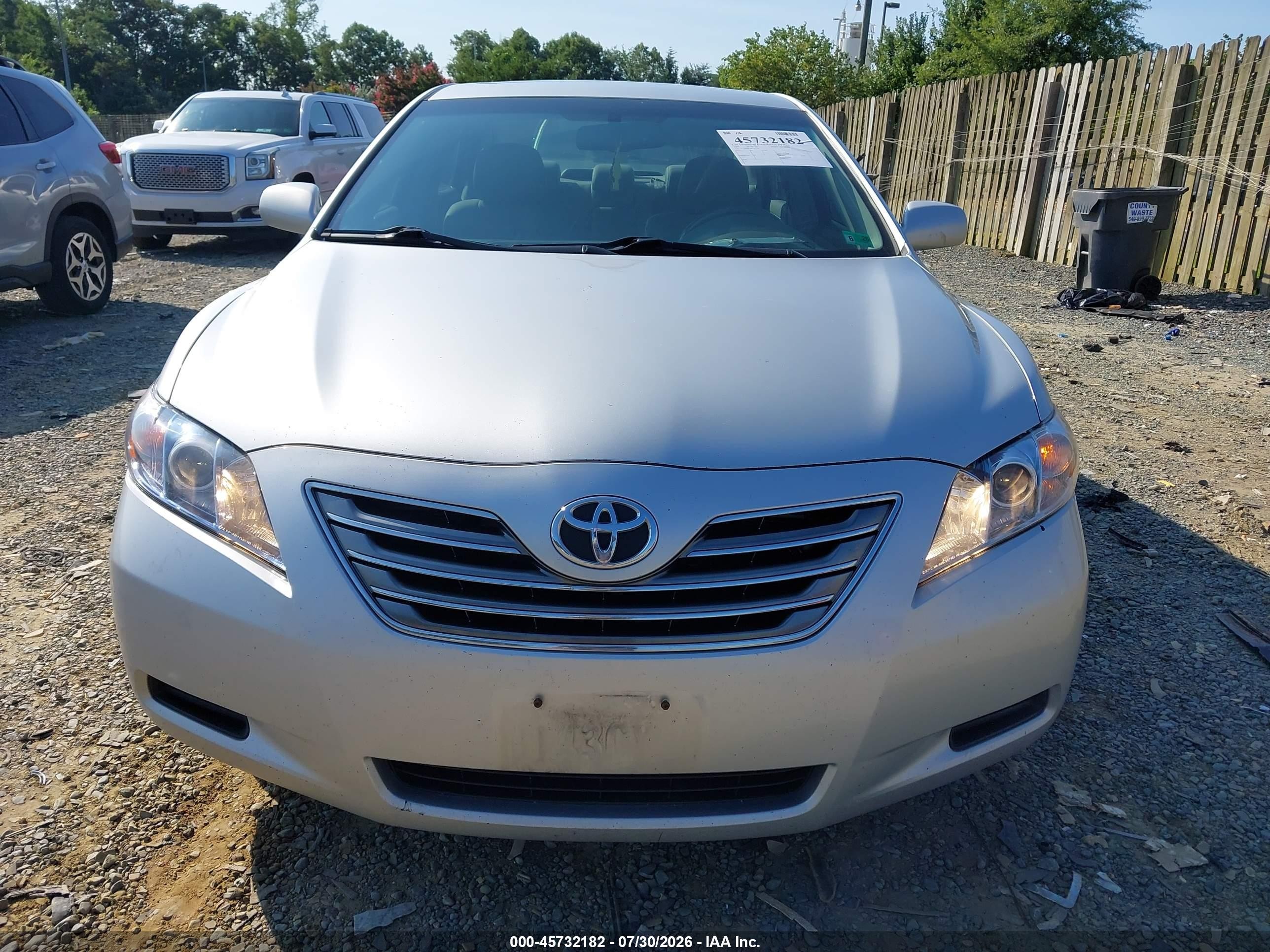 2009 Toyota Camry Hybrid   Silver vin: 4T1BB46K49U103992