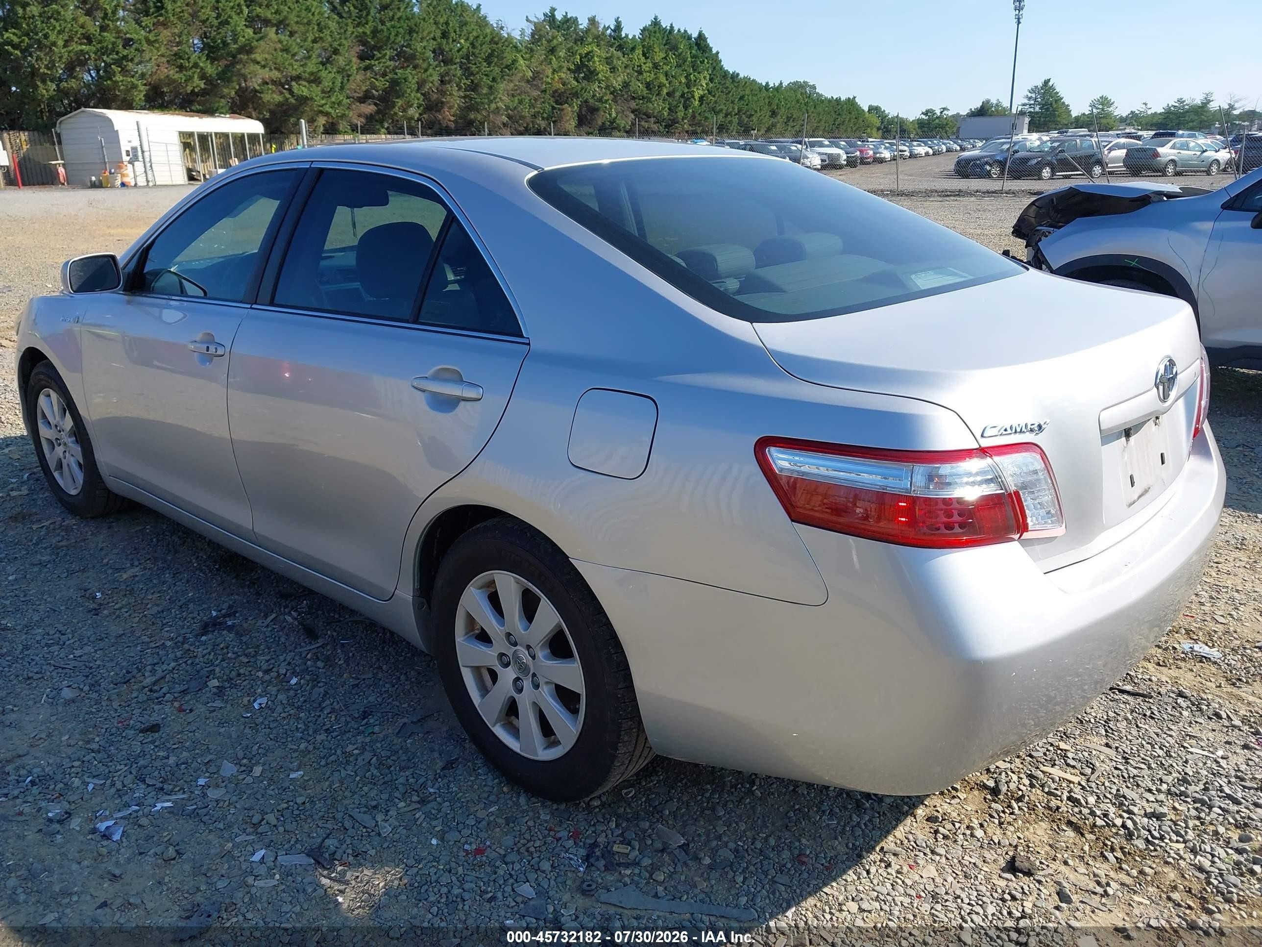 2009 Toyota Camry Hybrid   Silver vin: 4T1BB46K49U103992