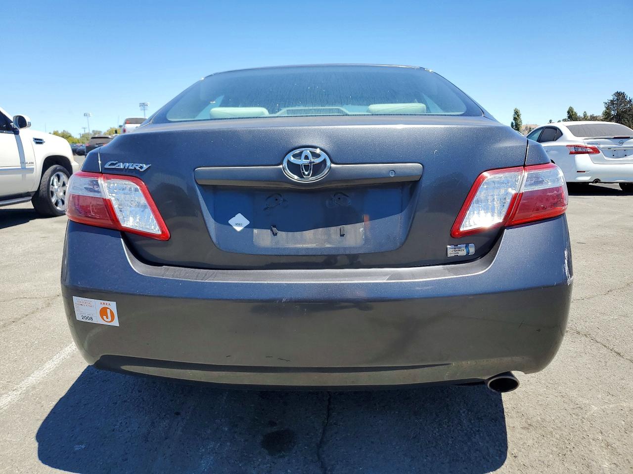 2007 Toyota Camry Hybrid Gray vin: 4T1BB46K57U004997