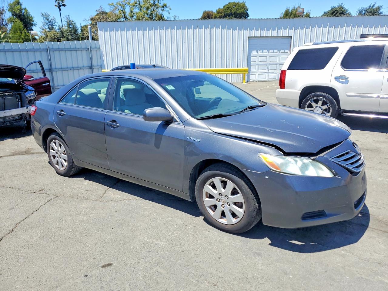 2007 Toyota Camry Hybrid Gray vin: 4T1BB46K57U004997