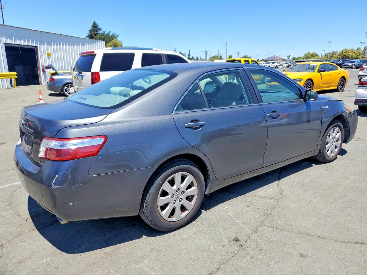 2007 Toyota Camry Hybrid Gray vin: 4T1BB46K57U004997