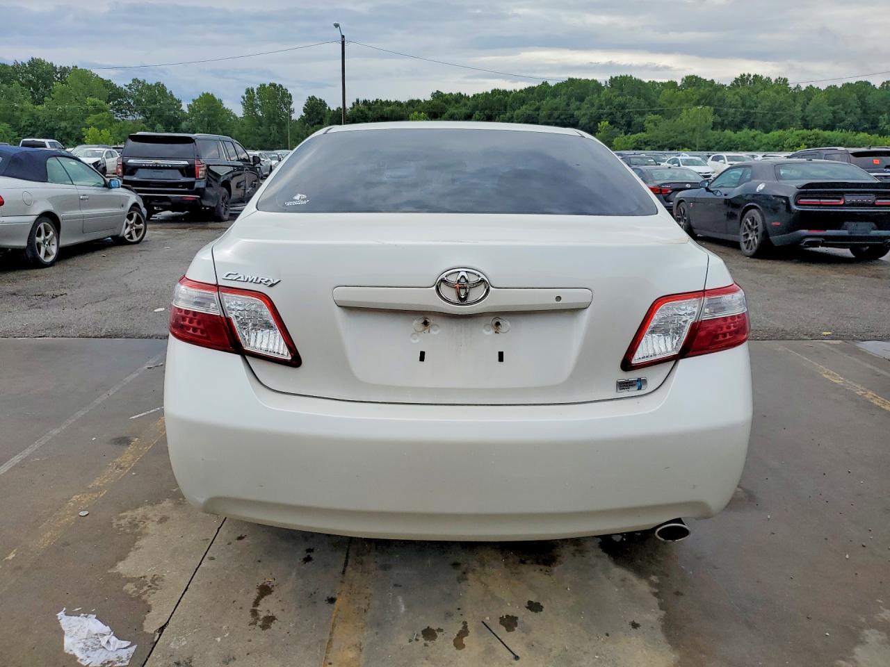 2007 Toyota Camry Hybrid White vin: 4T1BB46K57U013778