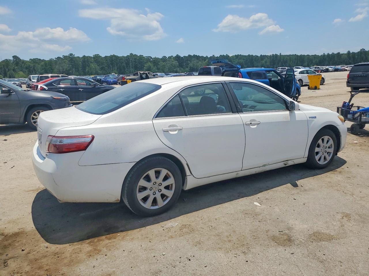 2007 Toyota Camry Hybrid White vin: 4T1BB46K57U025168