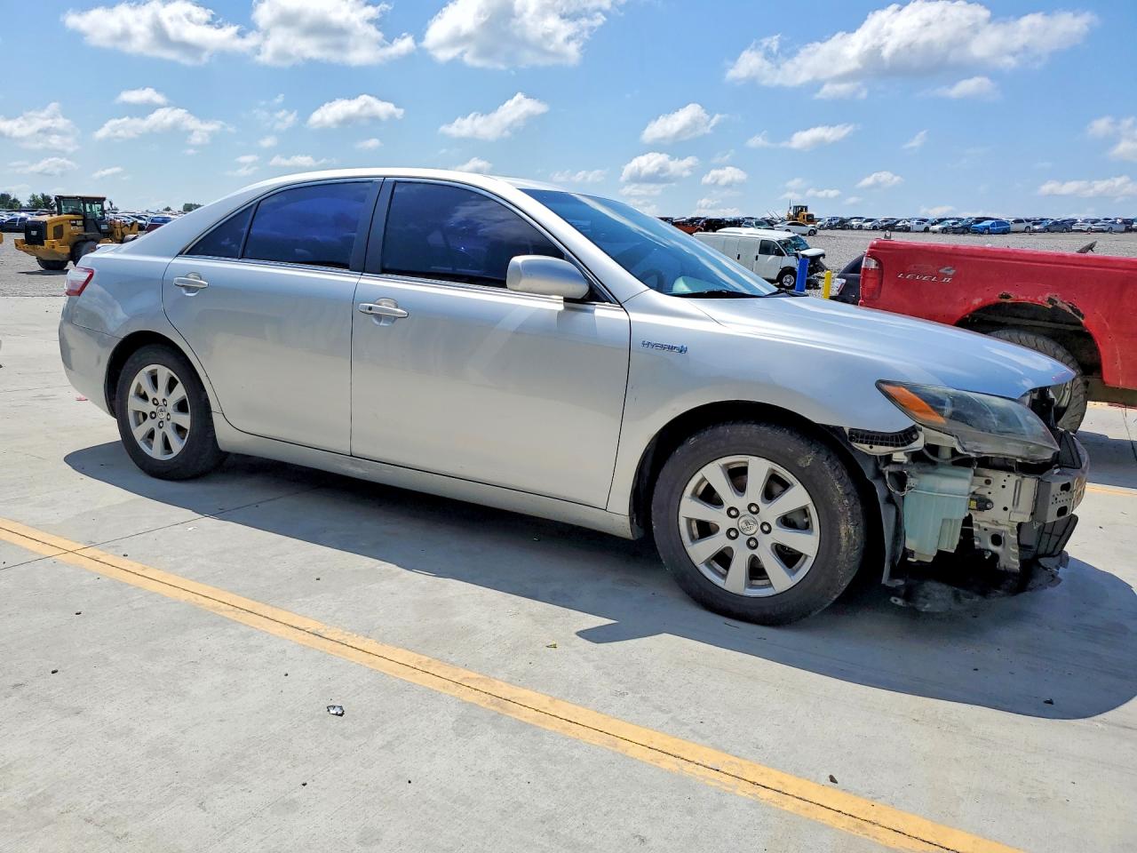 2007 Toyota Camry Hybrid Silver vin: 4T1BB46K57U025851