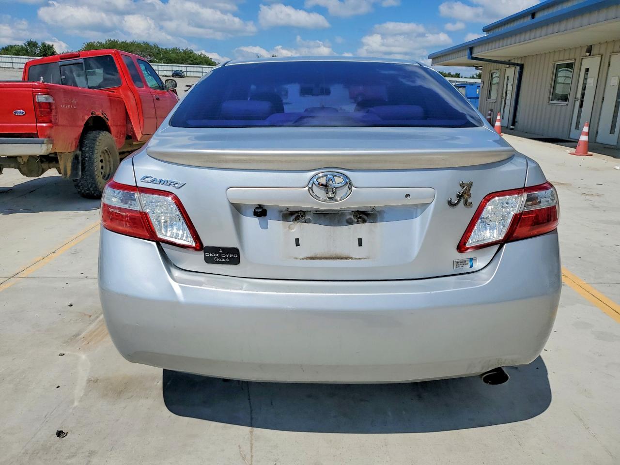 2007 Toyota Camry Hybrid Silver vin: 4T1BB46K57U025851