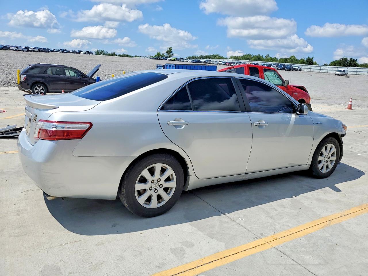2007 Toyota Camry Hybrid Silver vin: 4T1BB46K57U025851