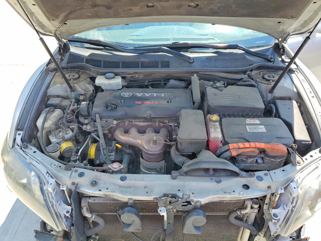 2007 Toyota Camry Hybrid Silver vin: 4T1BB46K57U025851