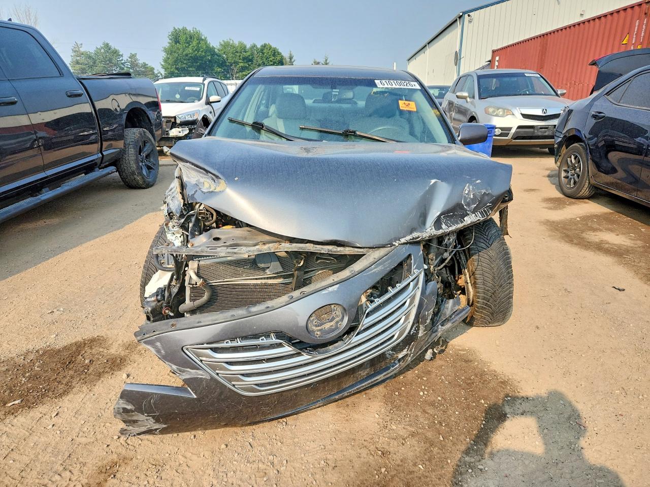2008 Toyota Camry Hybrid Gray vin: 4T1BB46K58U033076