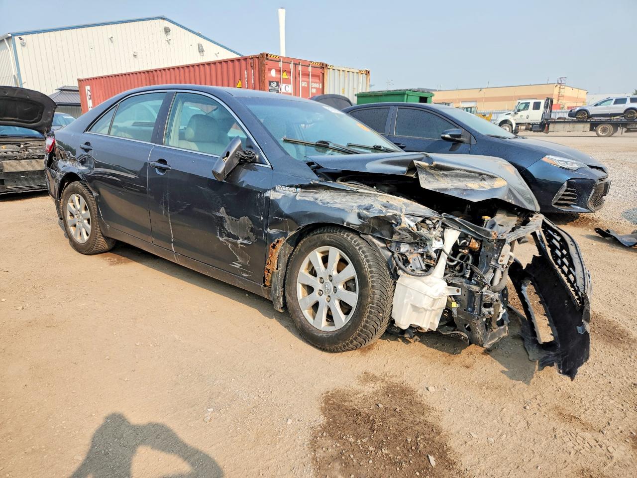 2008 Toyota Camry Hybrid Gray vin: 4T1BB46K58U033076