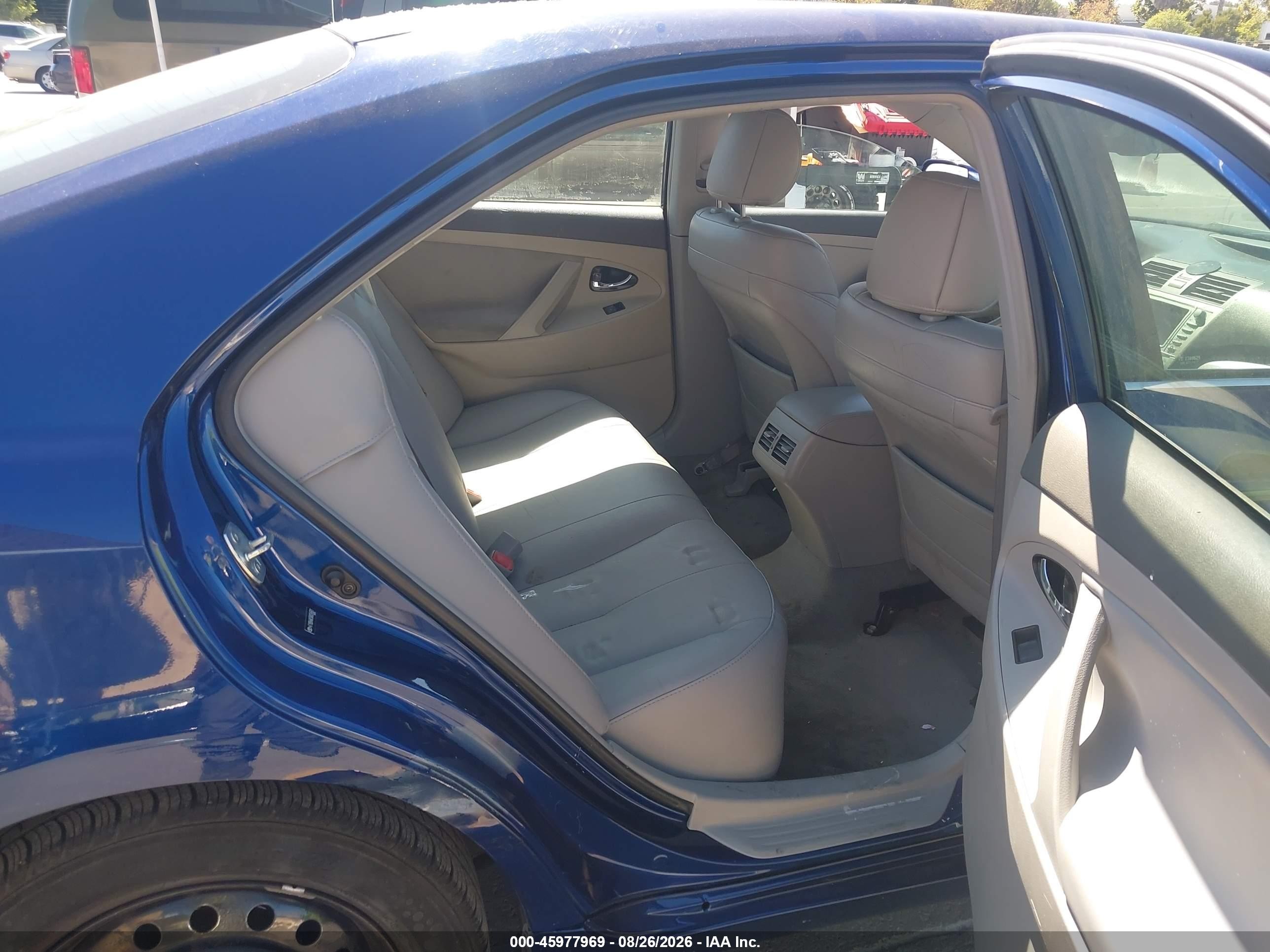 2008 Toyota Camry Hybrid   Синий vin: 4T1BB46K58U034681