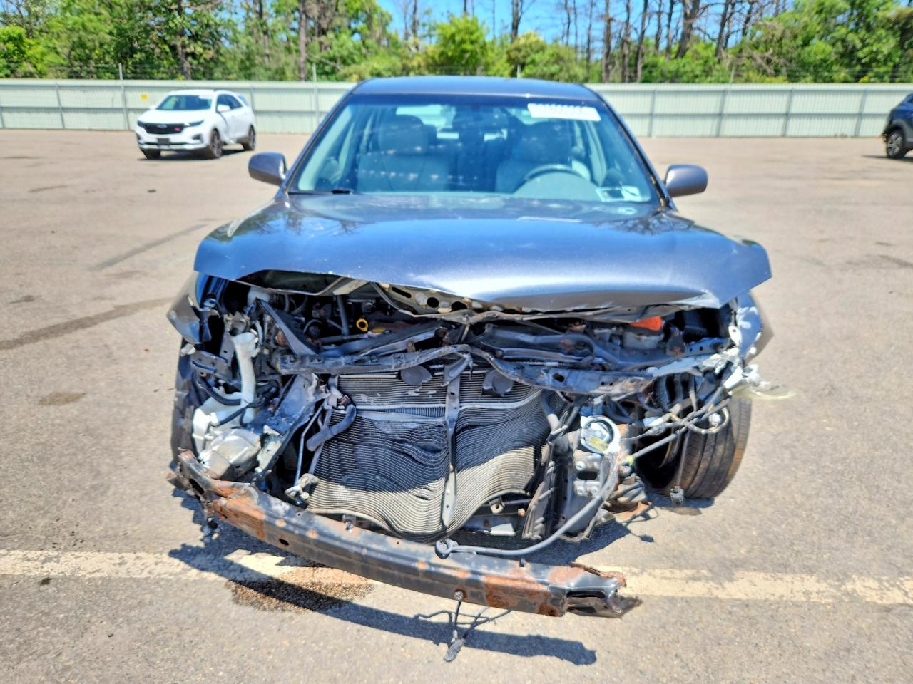 2008 Toyota Camry Hybrid Charcoal vin: 4T1BB46K58U036771