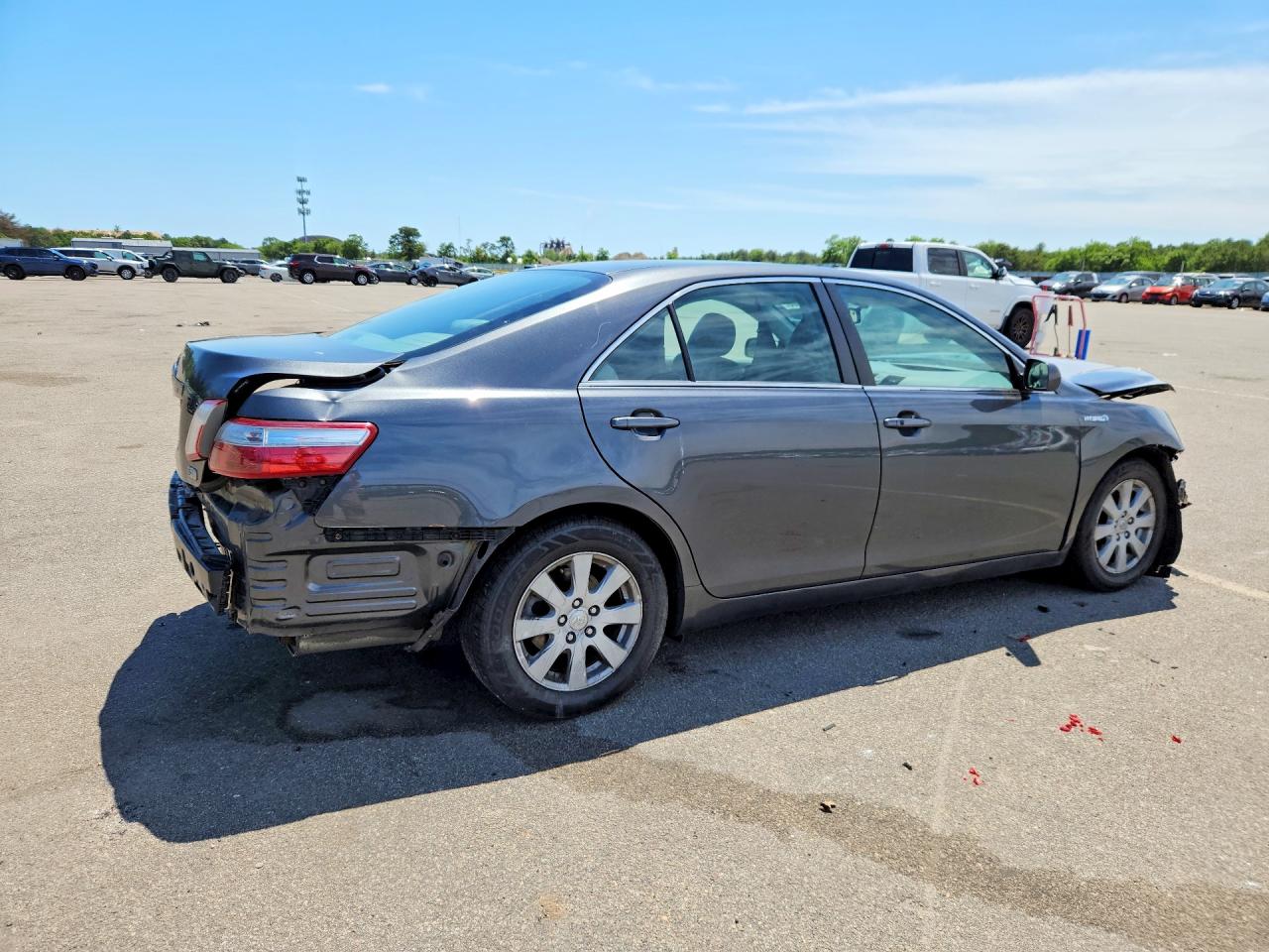 2008 Toyota Camry Hybrid Charcoal vin: 4T1BB46K58U036771