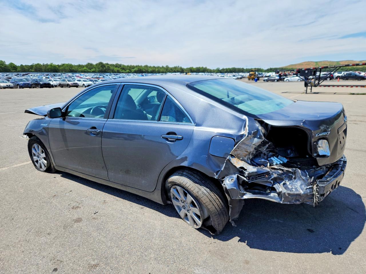 2008 Toyota Camry Hybrid Charcoal vin: 4T1BB46K58U036771