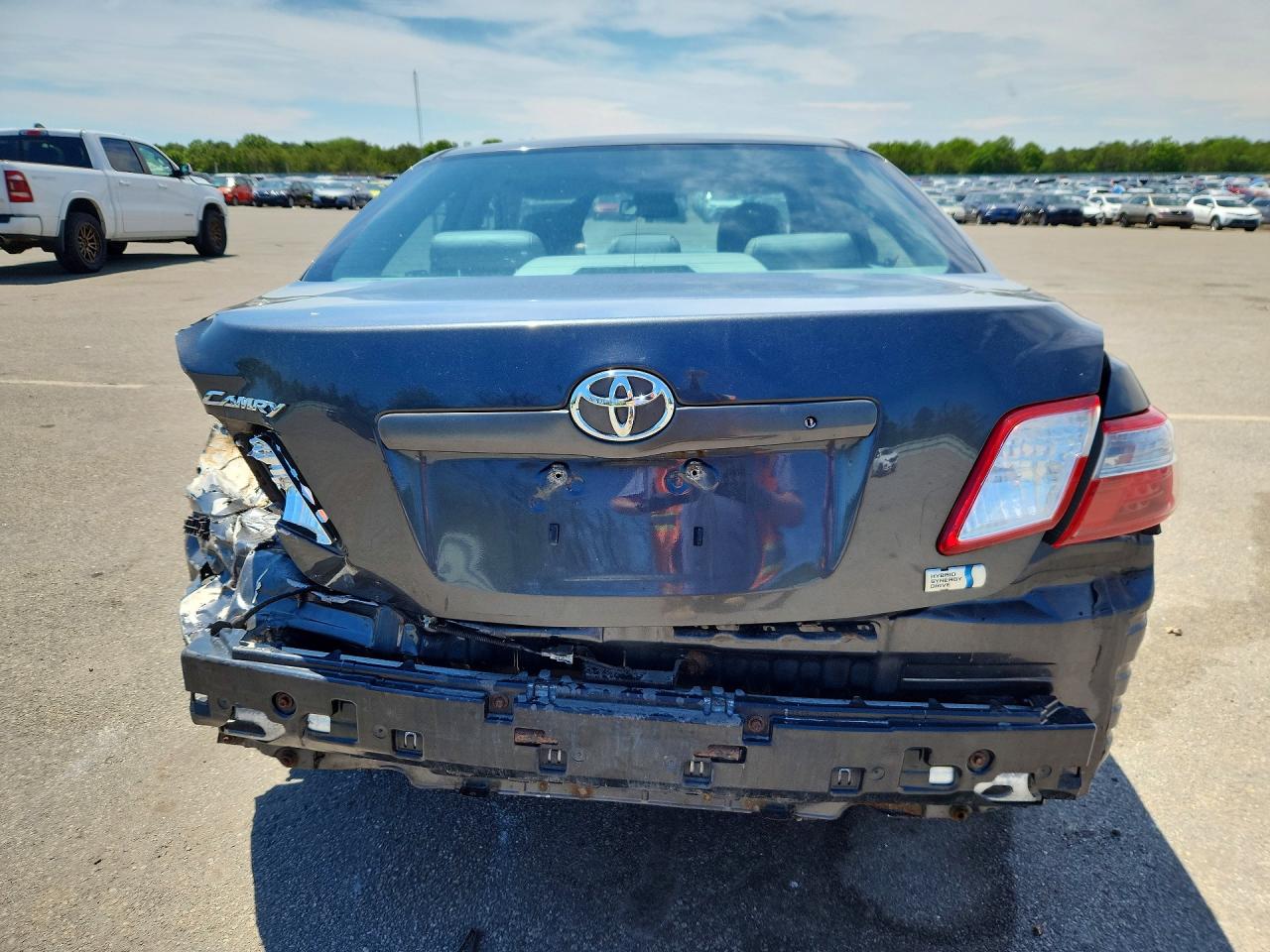 2008 Toyota Camry Hybrid Charcoal vin: 4T1BB46K58U036771