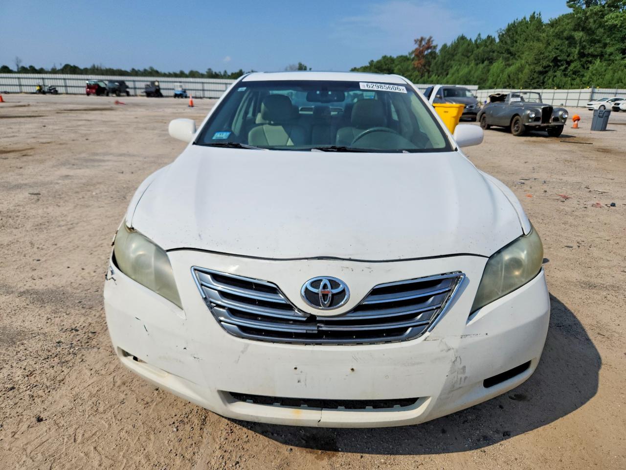 2008 Toyota Camry Hybrid White vin: 4T1BB46K58U048063